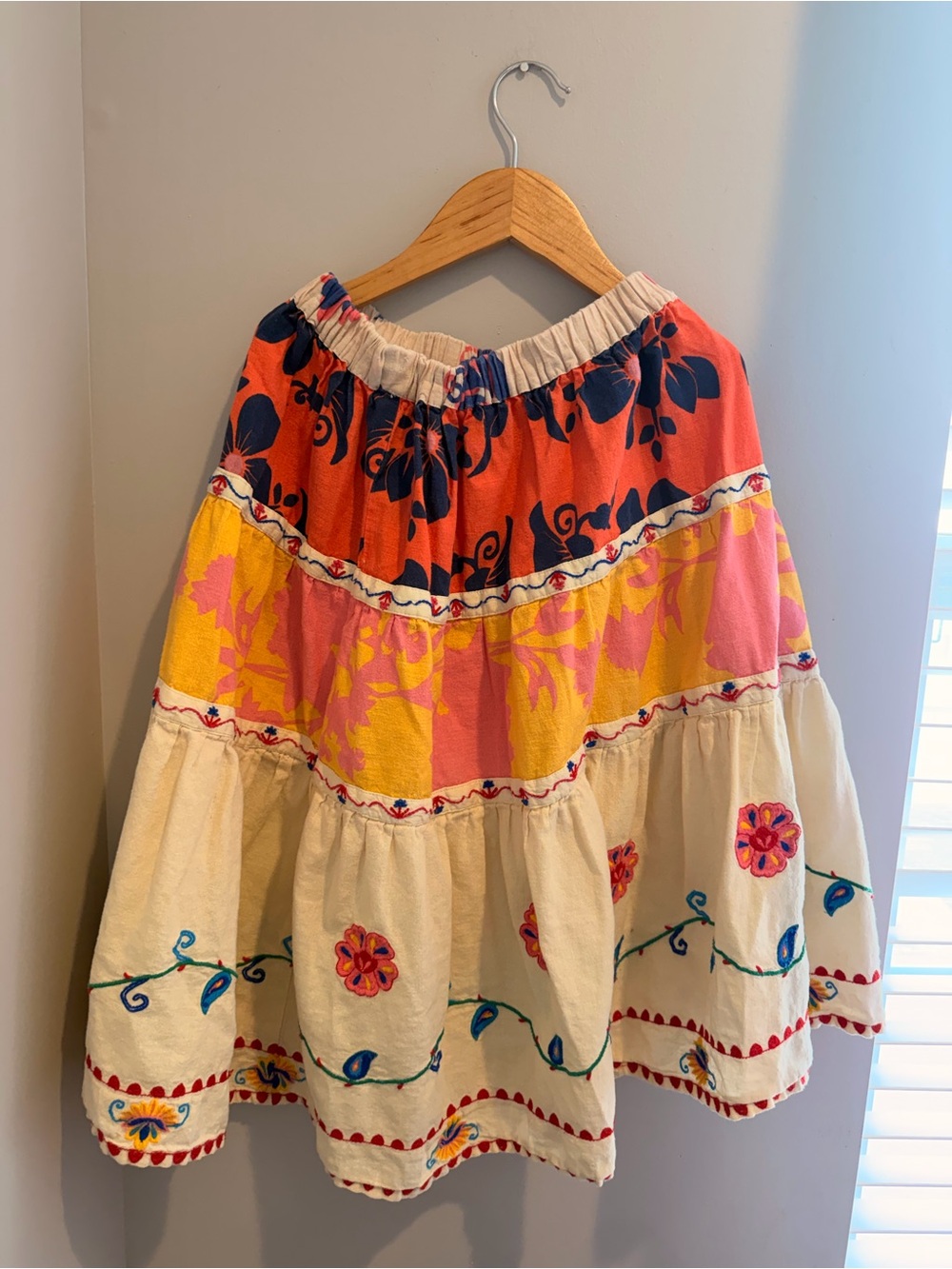 Zara Floral Girls Skirt